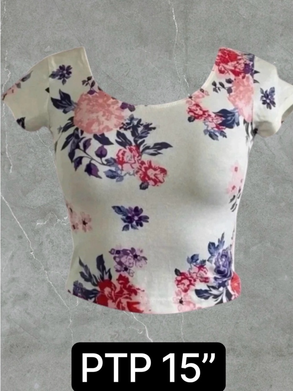 Free | Women’s | Floral Crop Top